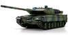RC Panzer Leopard 2A6 mit Rauch + Sound, Metallgetriebe (Stahl) und Metallketten 1:16