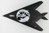 F-117A Nighthawk (mit Skunk Works Artwork auf der Unterseite)