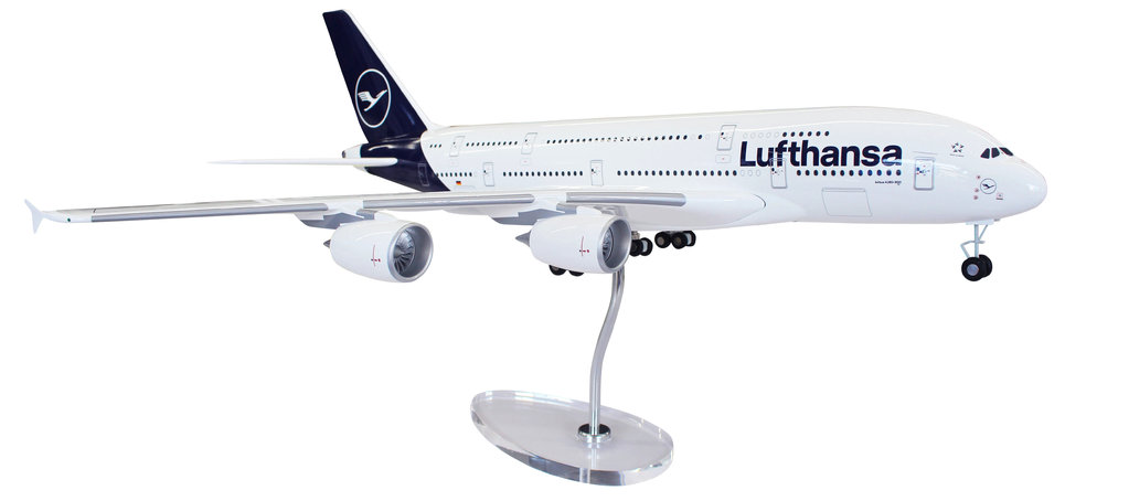 Airbus A380 Lufthansa 1:100 (Spannweite ca. 80 cm)