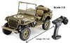 RC MB Willys Jeep 1941- 4WD - Crawler RTR 2.4GHz - 1:6
