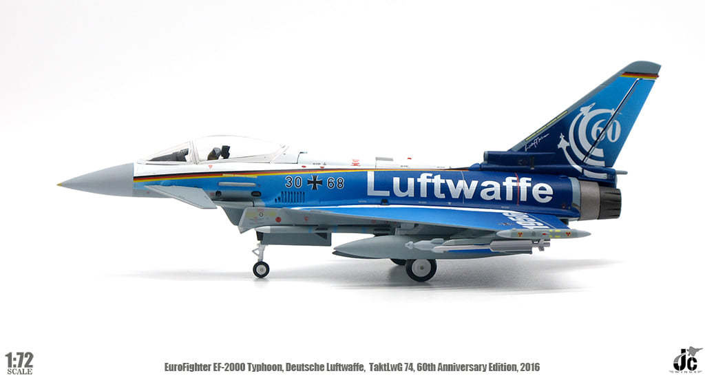 Eurofighter LUFTWAFFE TaktLwG 74 "60 Jahre Luftwaffe" 2016