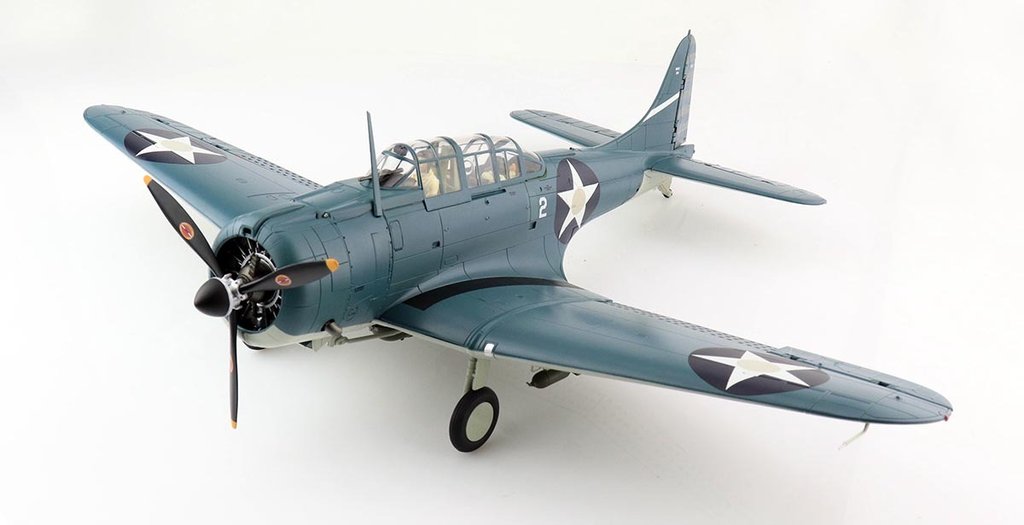 SBD-2 Dauntless “Battle of Midway” BuNo 2111, White 2, 1:32
