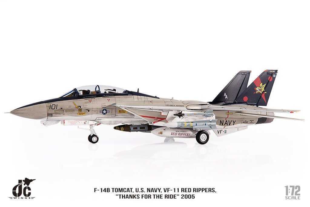 F-14B Tomcat  U.S. NAVY VF-11 Red Rippers "Thanks for the ride"    (ca. Herbst lieferbar)