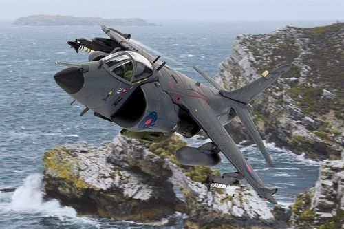 Sea Harrier FRS.1 XZ457/14, Lt. Cdr. Andy Auld  (ca. August lieferbar)