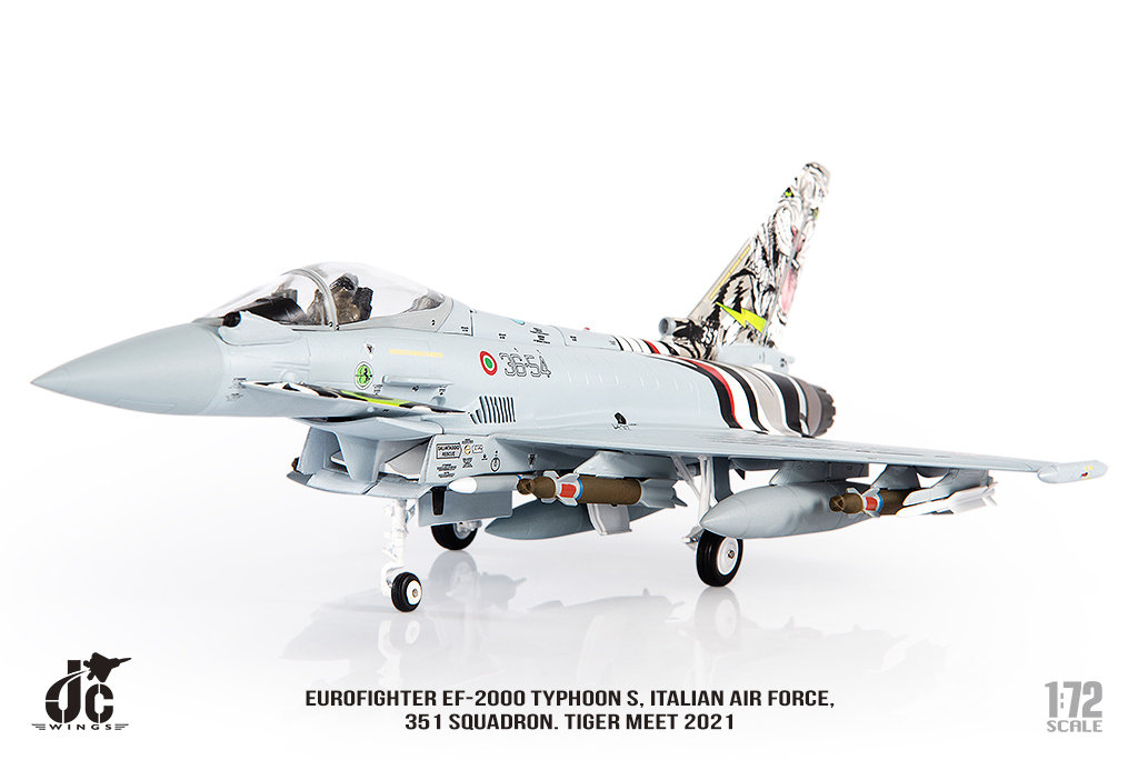 Eurofighter Typhoon S Italian AF, 351 Sqd., Tiger Meets, 2021