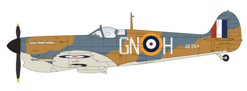 Spitfire Mk.Vb, R. "Buck" McNair (RCAF), No. 249 (Gold Coast) Sqn., RAF, Malta  (ca. Mai lieferbar)