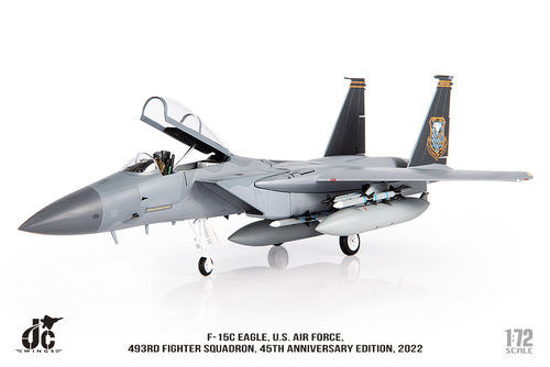 F-15C Eagle, USAF, 493rd FS, 2022