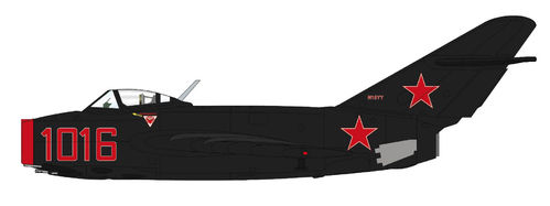 MIG-15bis "Experimental" Red 1016, Combat Air Museum, Kansas  (ca. Sept. lieferbar)